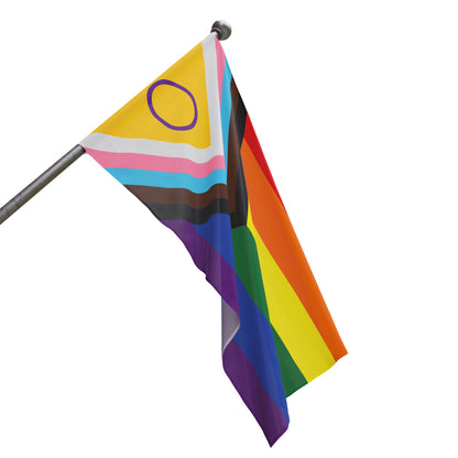 Progress Pride Flag - Inclusive LGBTQ+ Beach & Parade Flag