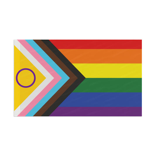 Progress Pride Flag - Inclusive LGBTQ+ Beach & Parade Flag